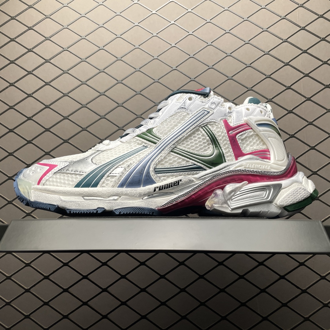 莆田顶级纯原Balenciaga 巴黎世家 Runner 巴黎手工做旧款复古老爹鞋缩略图