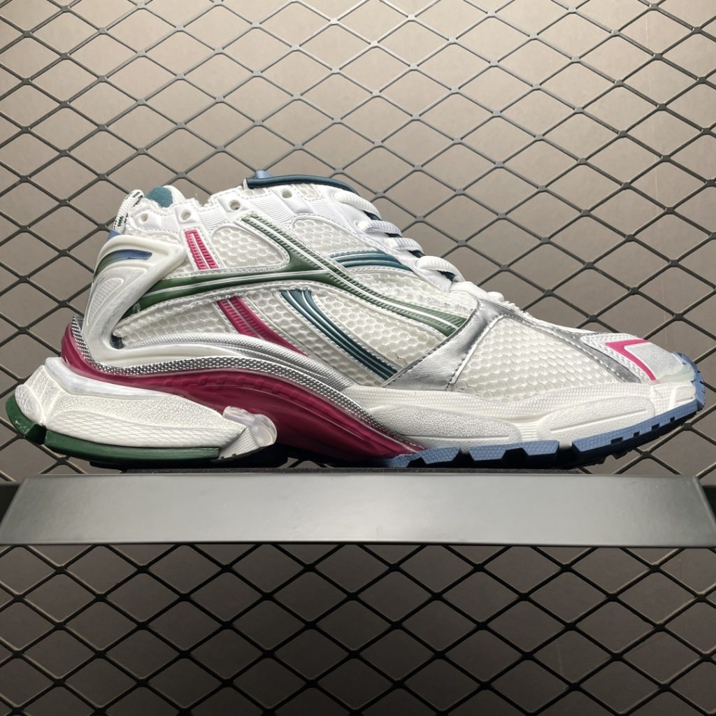 莆田顶级纯原Balenciaga 巴黎世家 Runner 巴黎手工做旧款复古老爹鞋插图1