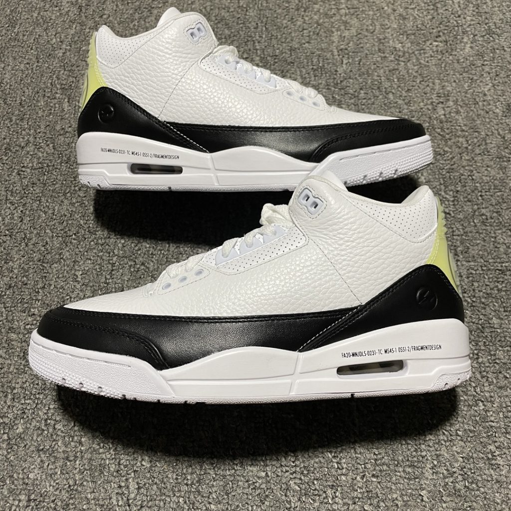 藤原浩联名 Air Jordan3AJ3乔3白水泥插图 藤原浩联名 Air Jordan3AJ3乔3白水泥插图