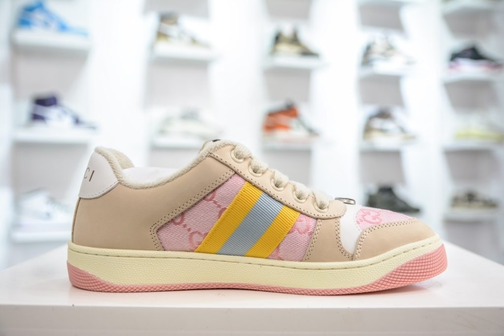 gucci distressed screener sneaker古驰小脏鞋系列插图