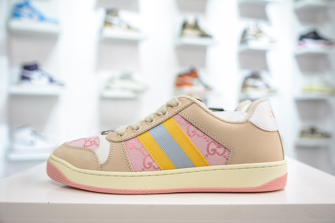 gucci distressed screener sneaker古驰小脏鞋系列缩略图