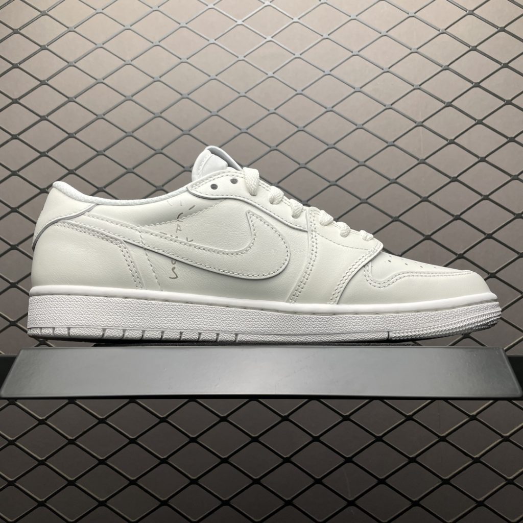 纯原 Travis Scott x Air Jordan 1 白色派对 亲友限定 AJ1乔1 TS联名倒钩插图