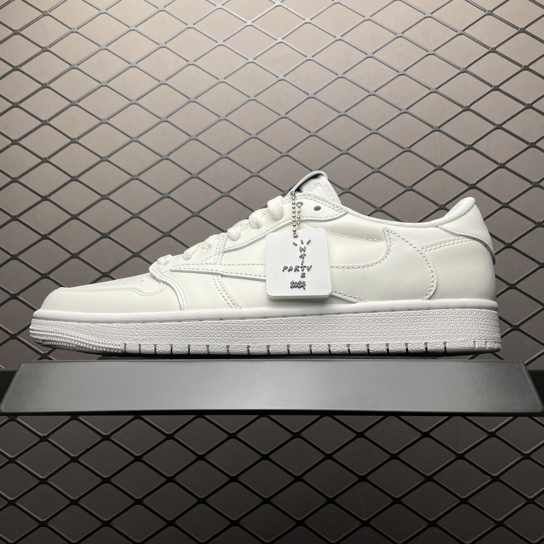 纯原 Travis Scott x Air Jordan 1 白色派对 亲友限定 AJ1乔1 TS联名倒钩缩略图