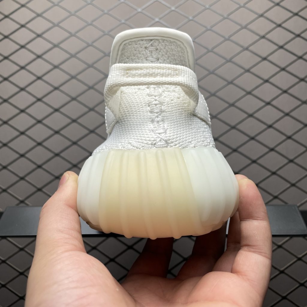 市售最高天花板品质莆田顶级纯原椰子350V2白冰淇淋插图3