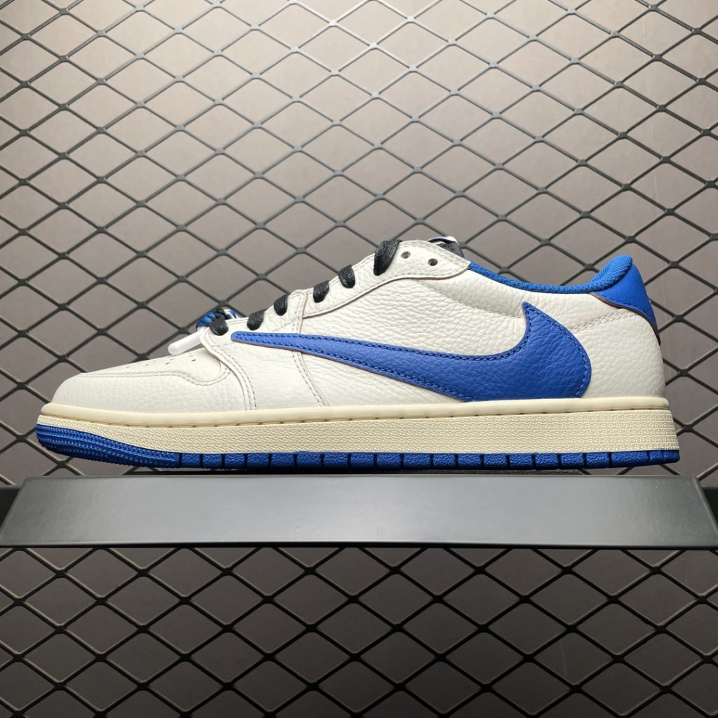 闪电倒钩2.0！TS x Air Jordan 1 Low OG 蓝色插图