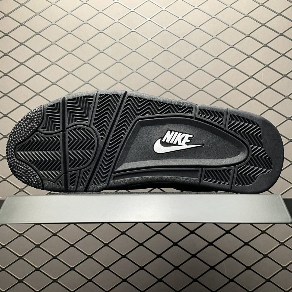 纯原 Air Jordan 4 ” Black Cat ” AJ4乔4 文化篮球鞋 粉黑插图2