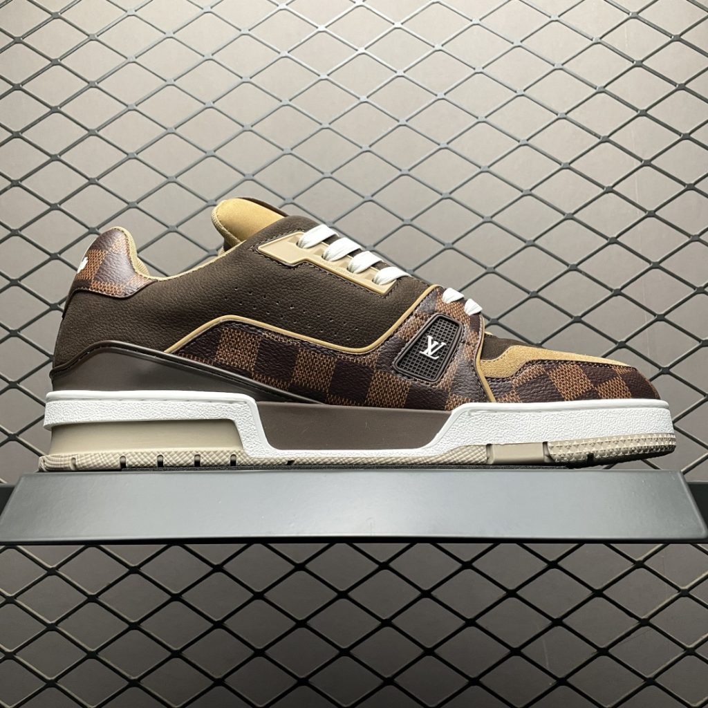 Nigo x Louis Vuitton 路易威登 LV Trainer 联名款 低帮休闲板鞋插图