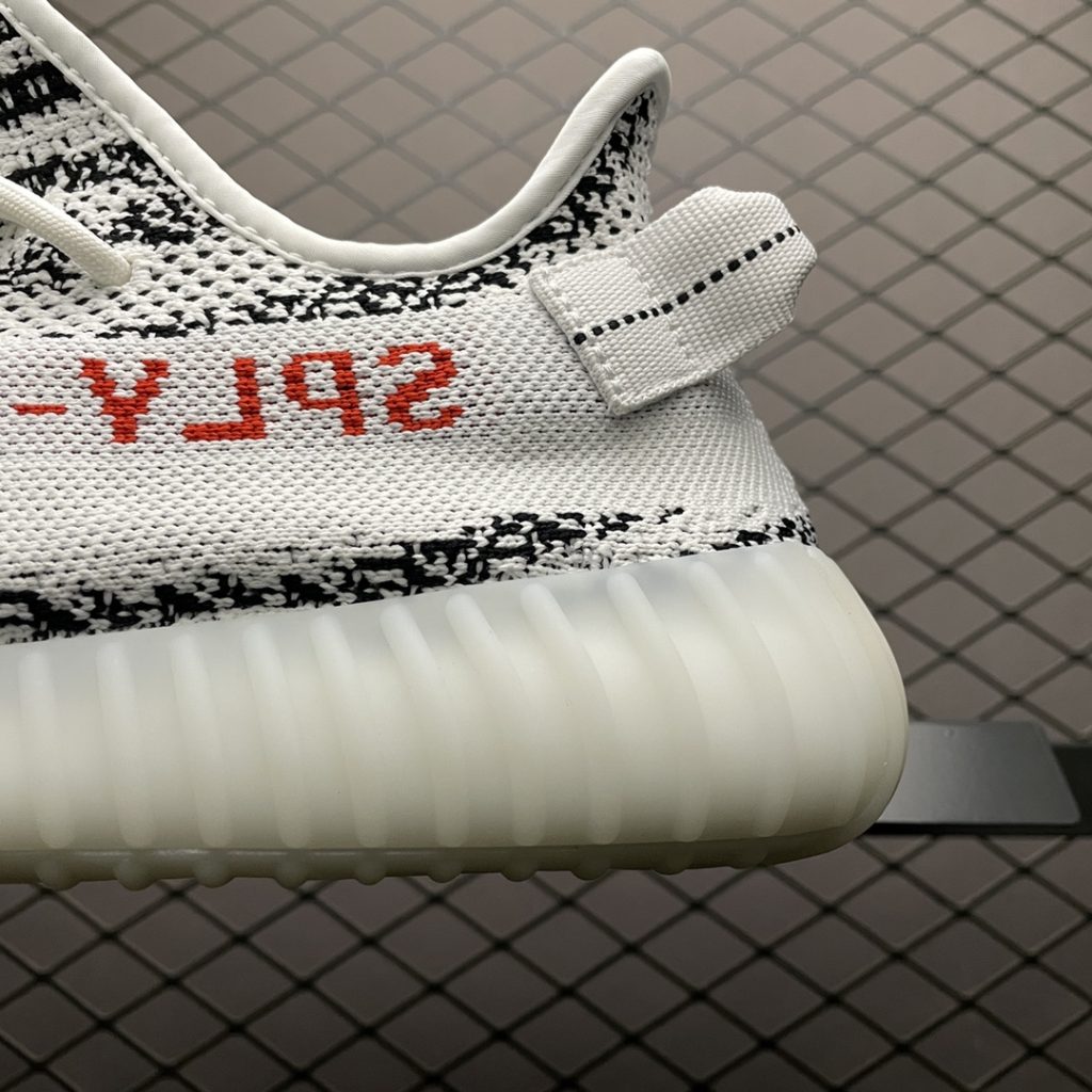 OG纯原版本 AD 阿迪 Yeezy Boost 350V2 ” Zebra ” 侃爷椰子 白斑马插图1