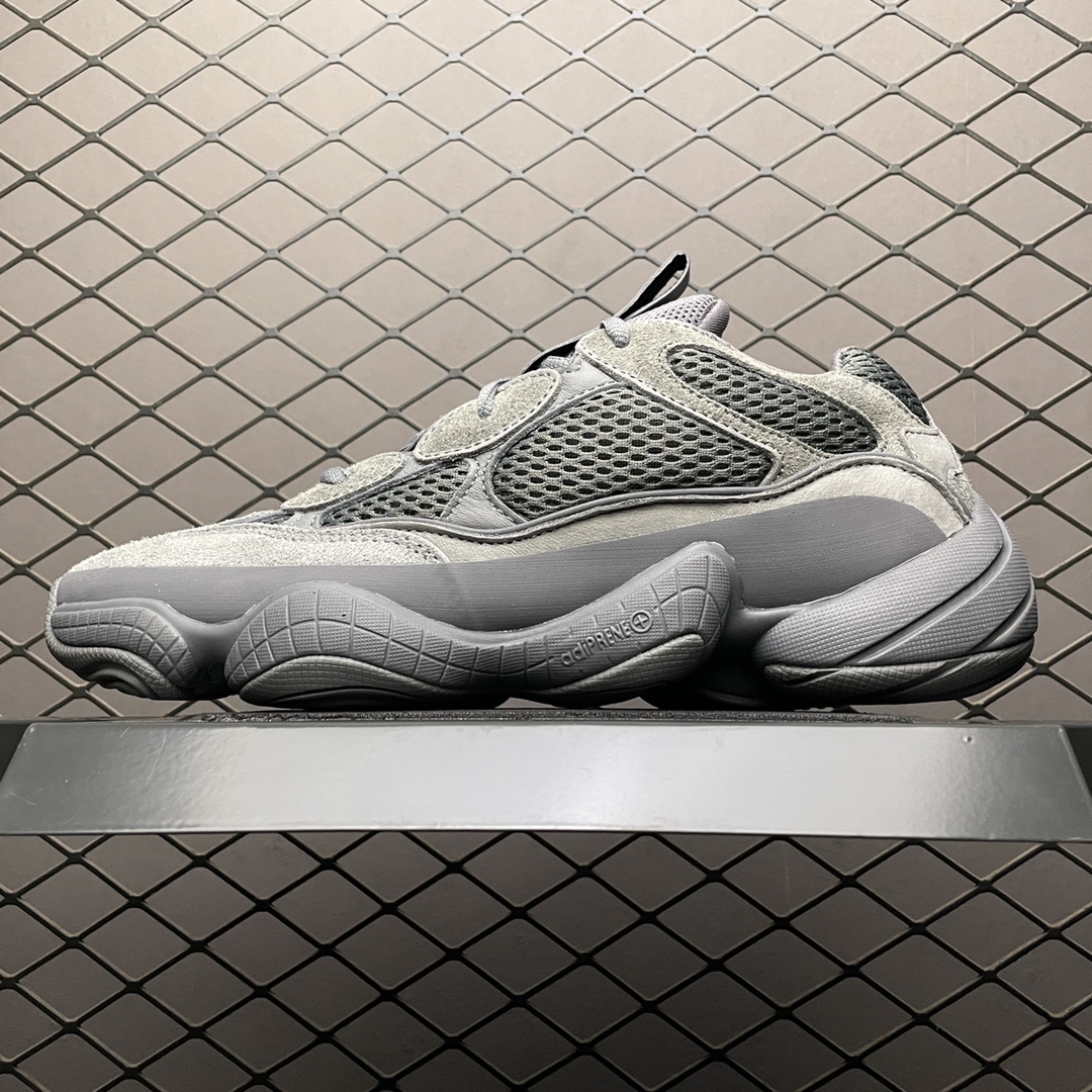 阿迪Yeezy 500 侃爷椰子500 ” Granite ” 大地灰 GW6373 市售最高品质缩略图