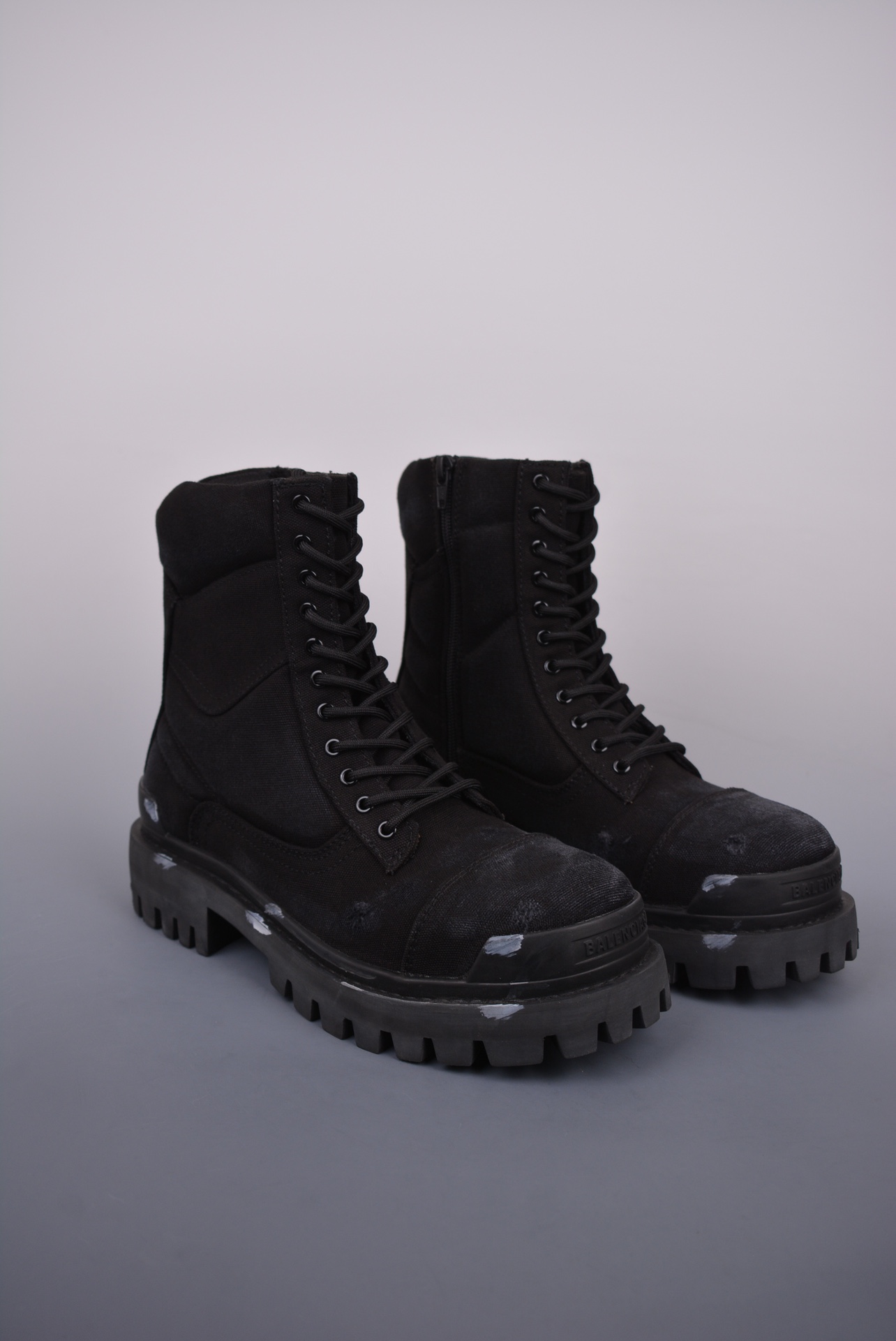 巴黎世家靴子Balenciaga广东纯原出品厚底马丁靴休闲军靴德比靴鞋缩略图