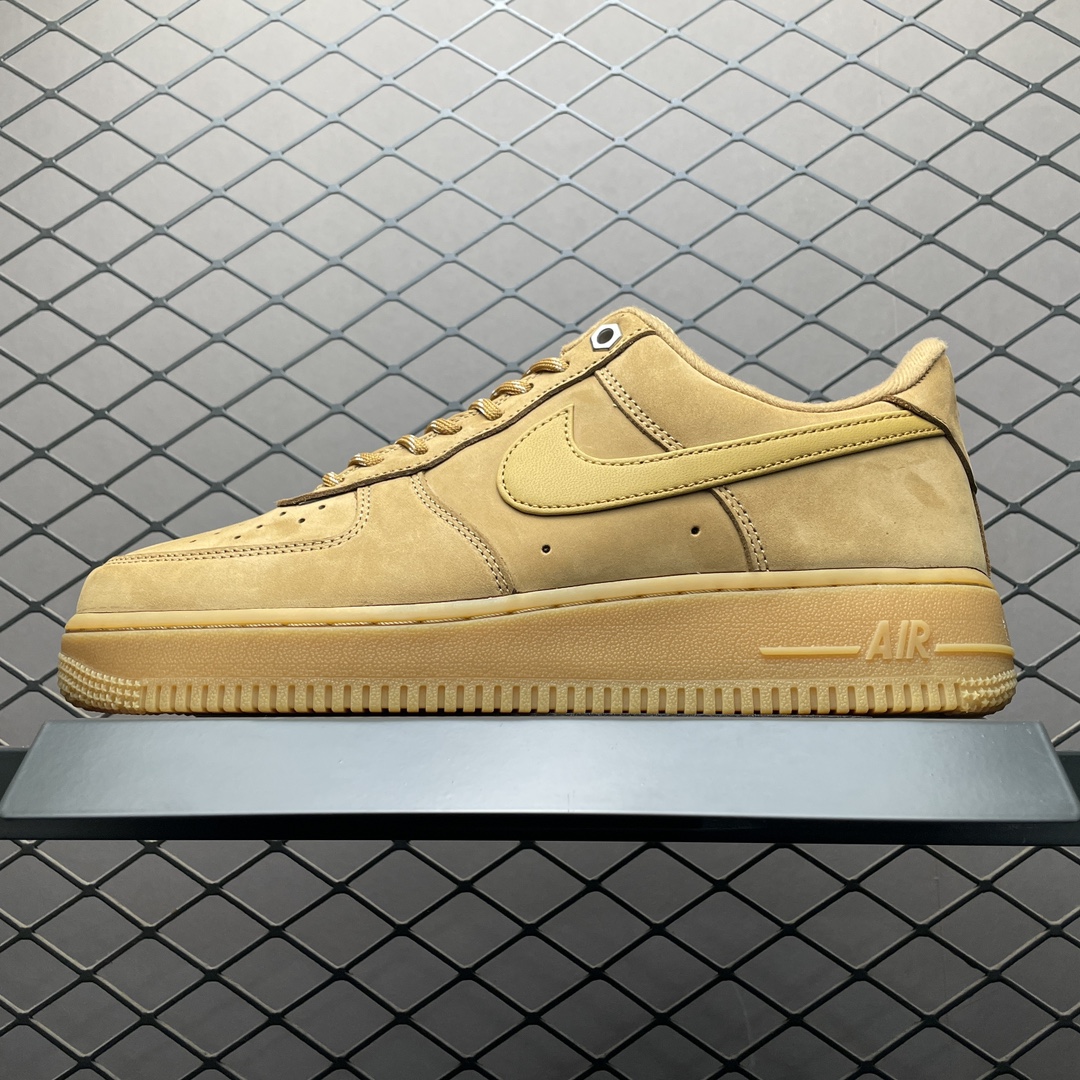空军一号经典色系！AF1 07 LV8 “Wheat / Flax” 经典小麦色缩略图
