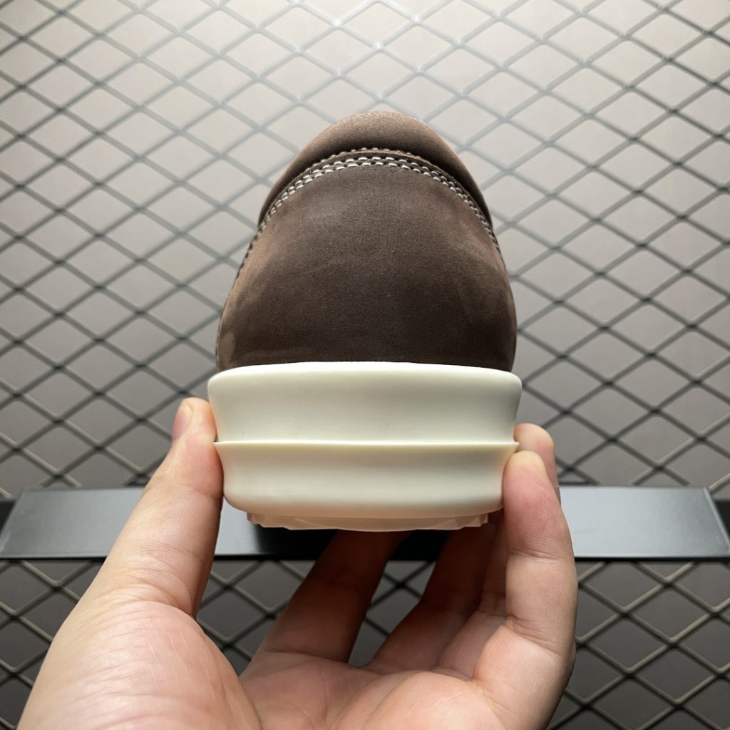 Rickowens 瑞克 欧文斯 油蜡皮 低帮高街休闲板鞋插图1