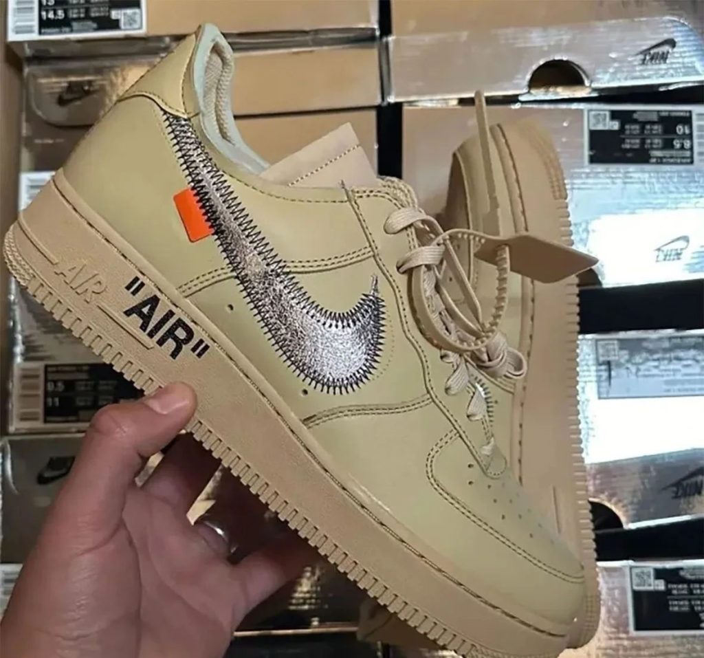 Off -White x Nike Air Force 1 Low“Sesame”已确认将于 2025 年秋季发售。插图 Off -White x Nike Air Force 1 Low“Sesame”已确认将于 2025 年秋季发售。插图