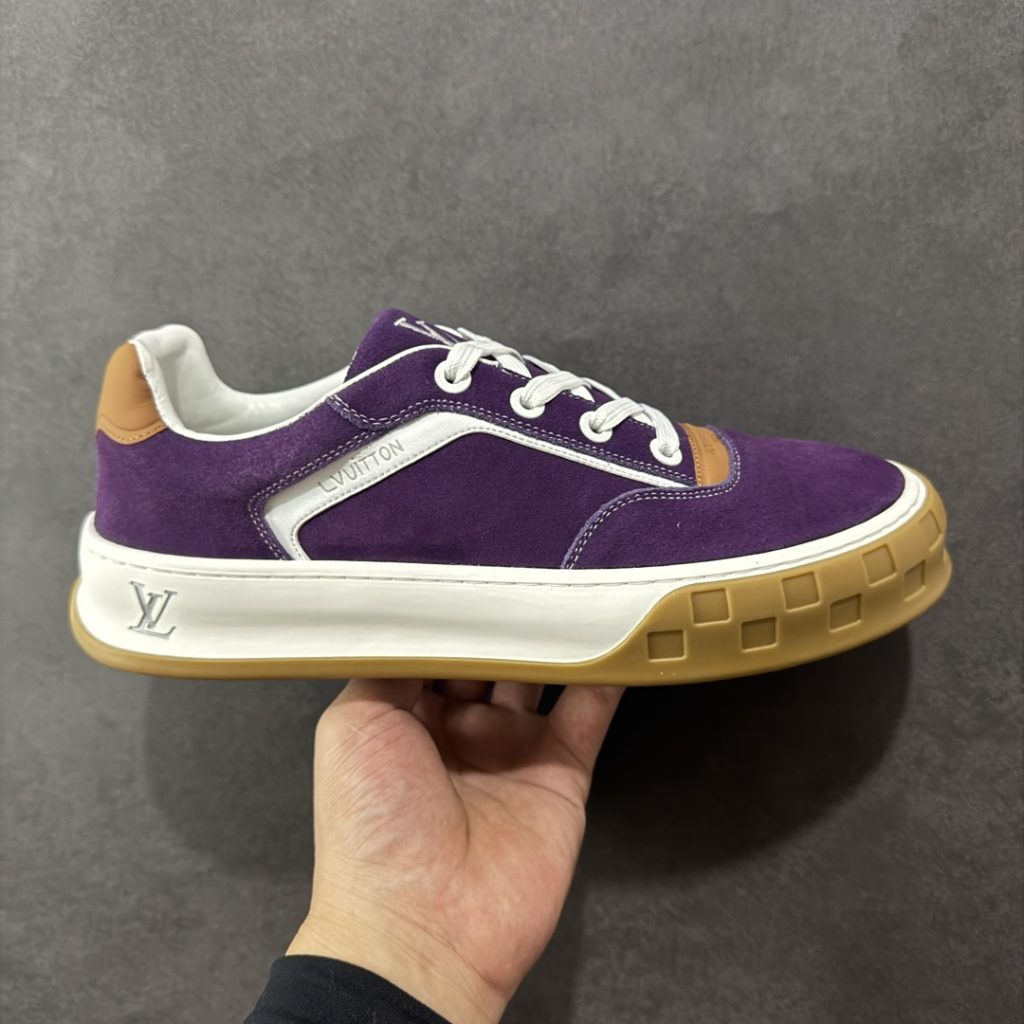 LOUIS VUITTON skate sneaker 2025 秋冬男士系列 Classic 牛皮革 圆头系带 低帮 生活休闲鞋插图1