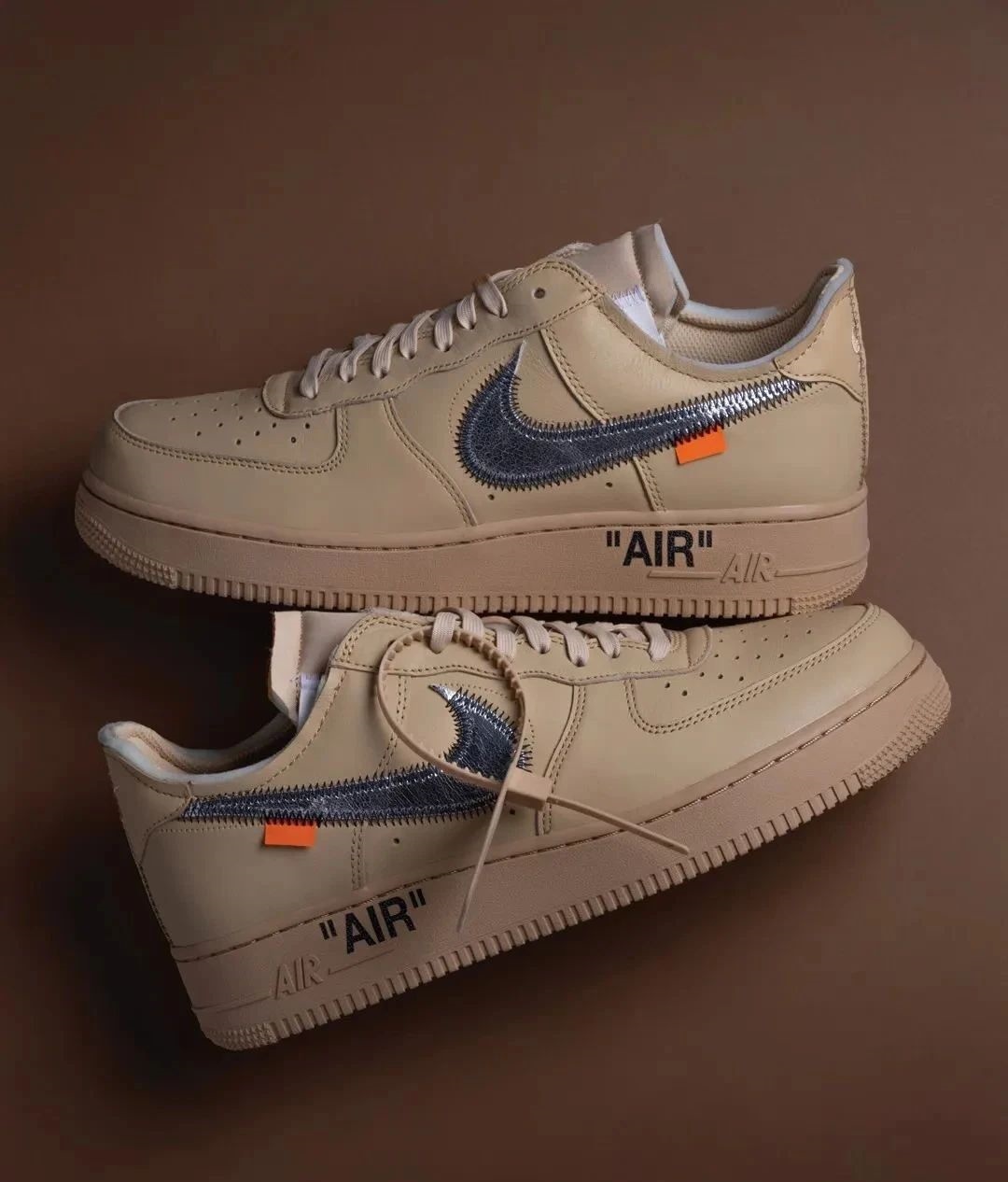Off -White x Nike Air Force 1 Low“Sesame”已确认将于 2025 年秋季发售。缩略图 Off -White x Nike Air Force 1 Low“Sesame”已确认将于 2025 年秋季发售。缩略图