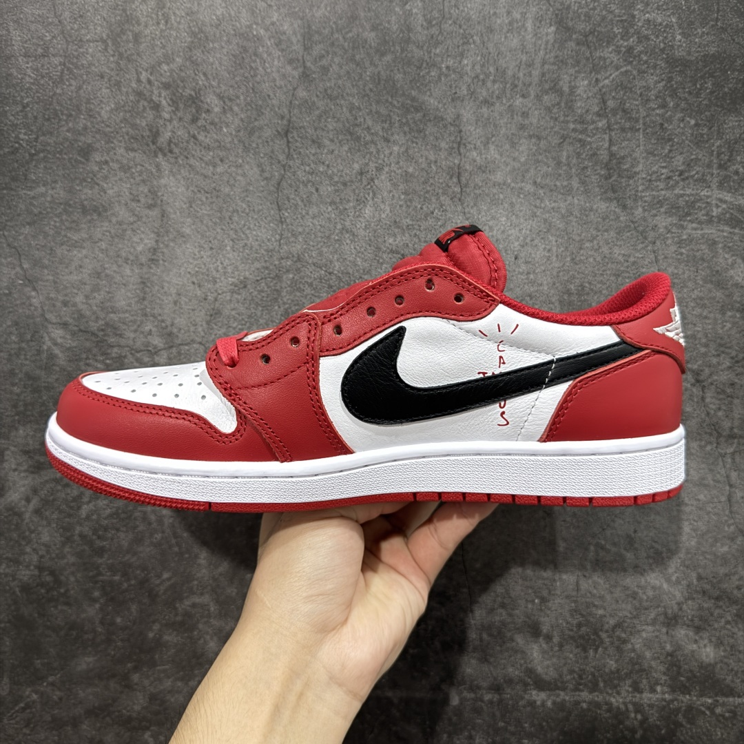 Air Jordan AJ1 Low OG SP TS联名倒钩低帮 白红倒钩定制款缩略图 Air Jordan AJ1 Low OG SP TS联名倒钩低帮 白红倒钩定制款缩略图