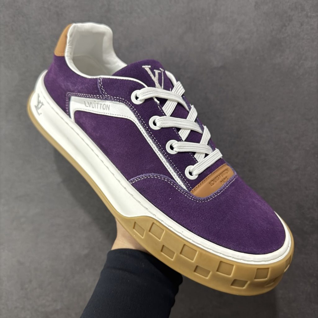 LOUIS VUITTON skate sneaker 2025 秋冬男士系列 Classic 牛皮革 圆头系带 低帮 生活休闲鞋插图