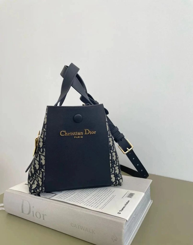 Dior 新款水桶包 Signature还是老花耐看啊插图1 Dior 新款水桶包 Signature还是老花耐看啊插图1