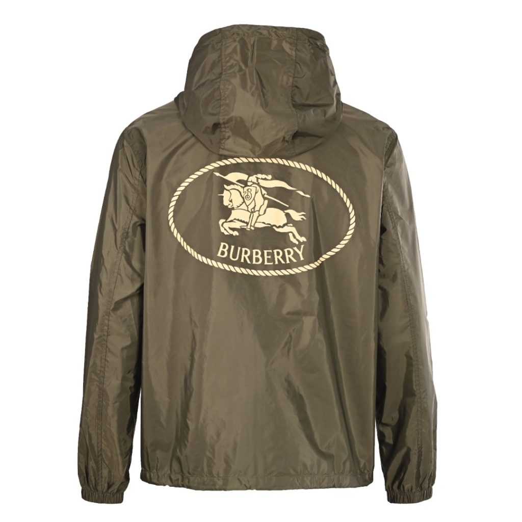 BURBERRY巴宝莉BBR 后背战马骑士印章联名夹克外套插图1