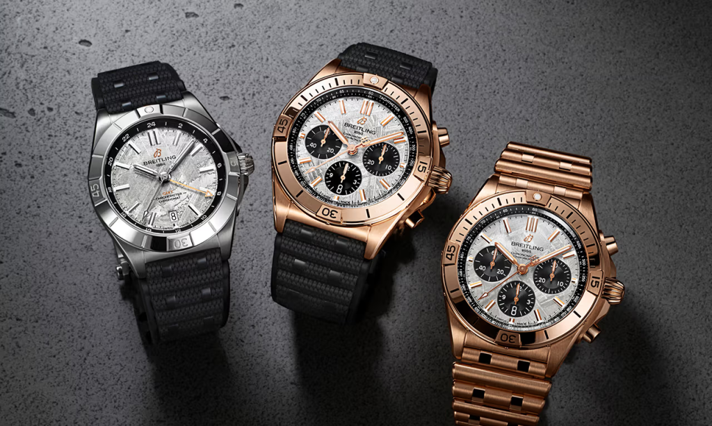 Erling Haaland 携手 Breitling 推出全球仅发售750枚隕石面盘 Chronomat 联名腕表插图