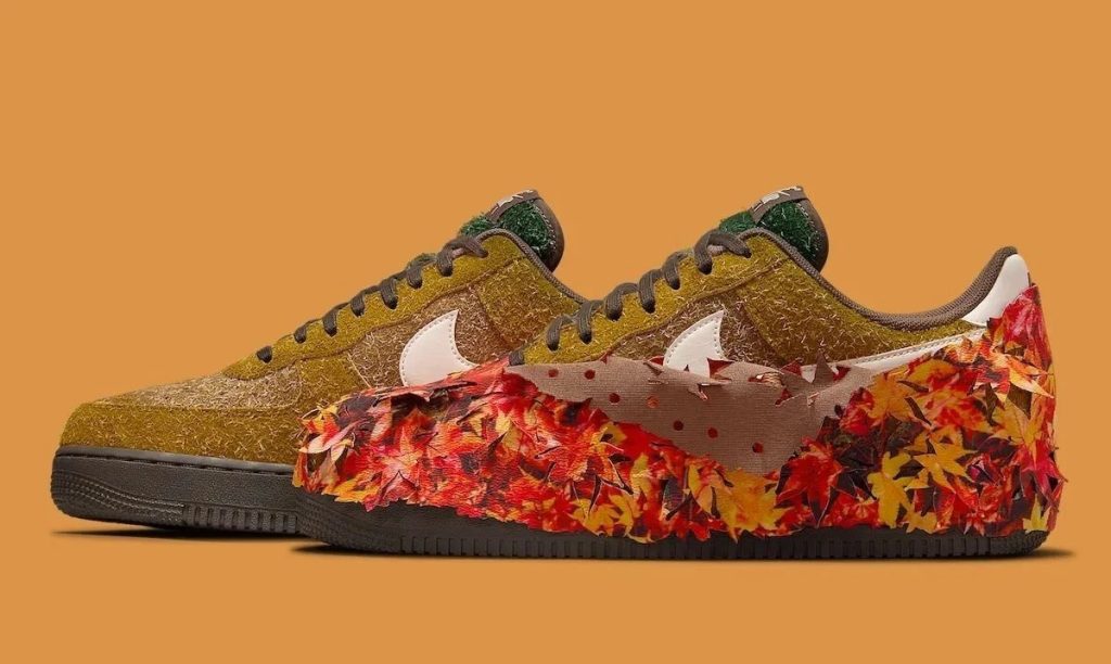 可撕式设计的Nike Air Force 1 Low LX“Leaf Camo”计划于 2025 年秋季发布插图