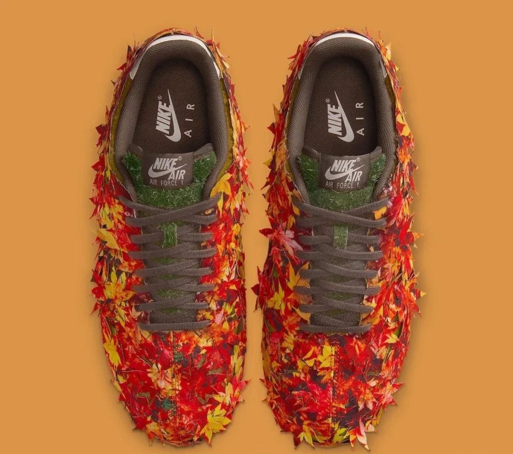 可撕式设计的Nike Air Force 1 Low LX“Leaf Camo”计划于 2025 年秋季发布插图2