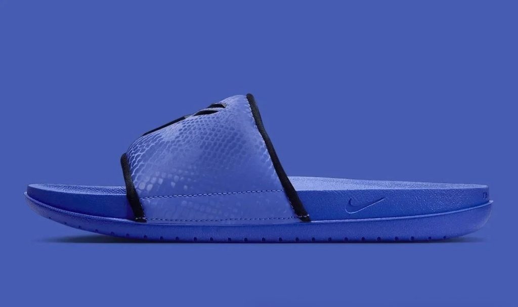 巴萨致敬系列登场！Nike Kobe Offcourt 拖鞋“波斯紫”配色即将发售插图3
