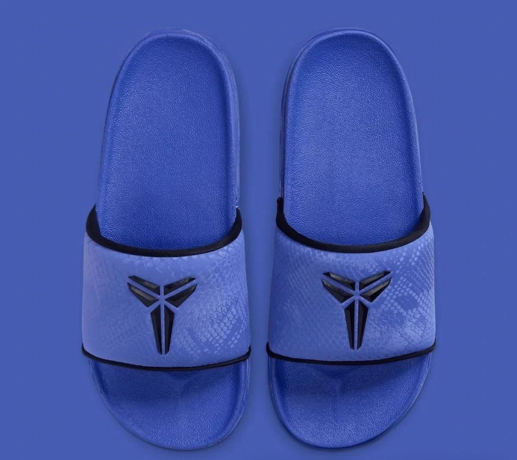 巴萨致敬系列登场！Nike Kobe Offcourt 拖鞋“波斯紫”配色即将发售插图1