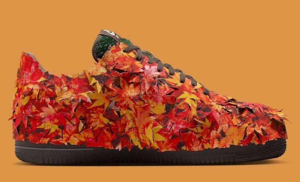 可撕式设计的Nike Air Force 1 Low LX“Leaf Camo”计划于 2025 年秋季发布插图1