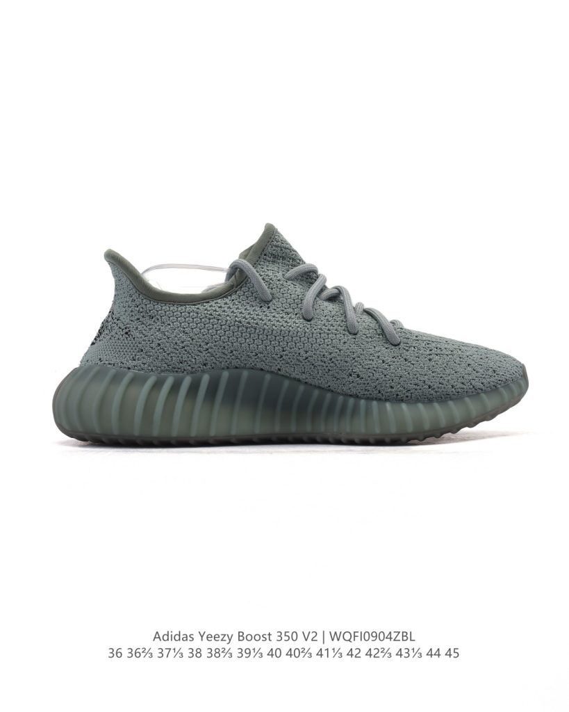 Adidas阿迪达斯 Yeezy350 V2 椰子 巴斯夫 爆米花 休闲透气中底慢跑鞋插图1