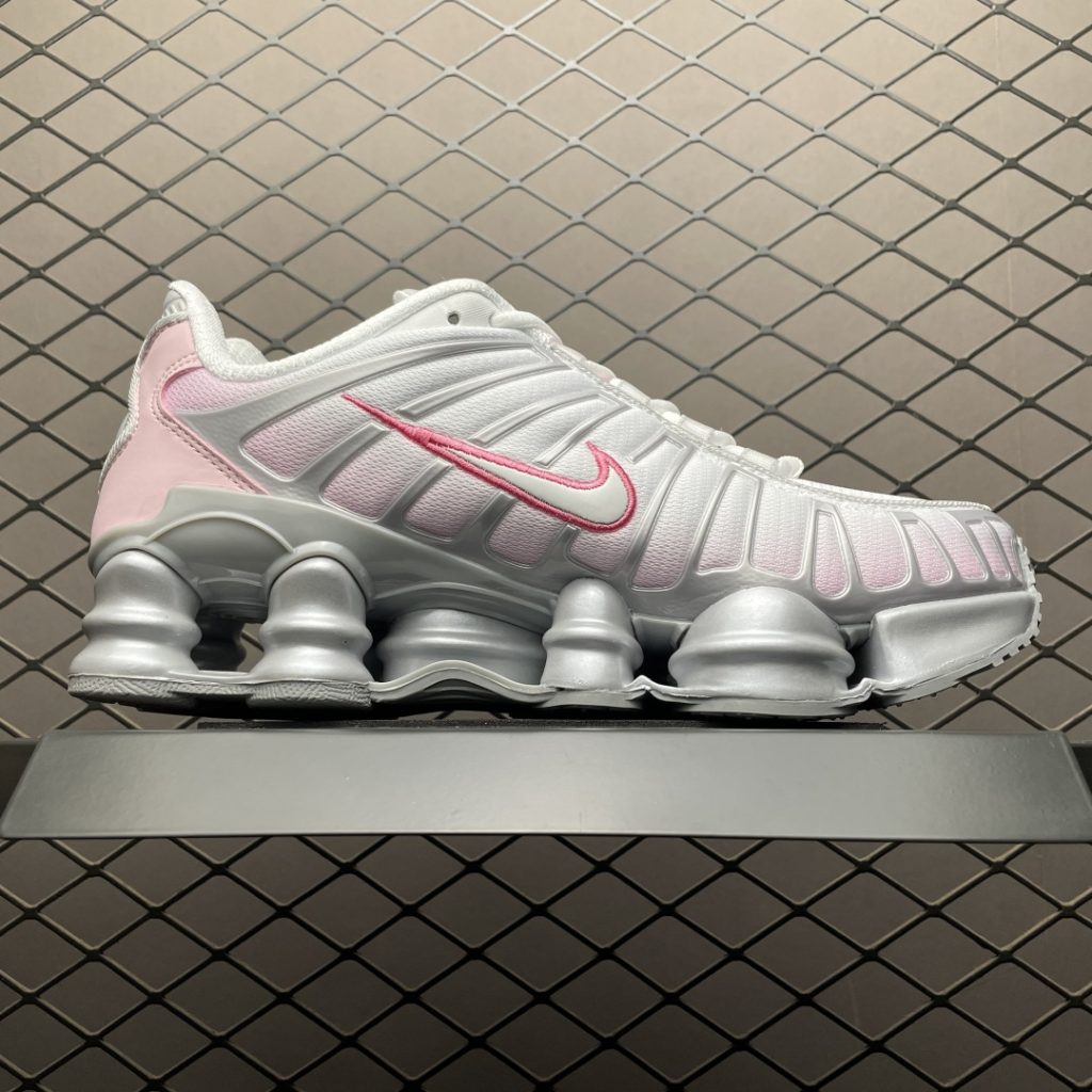 莆田顶级纯原NK Shox TL 气柱复古跑鞋 HV2520-001插图