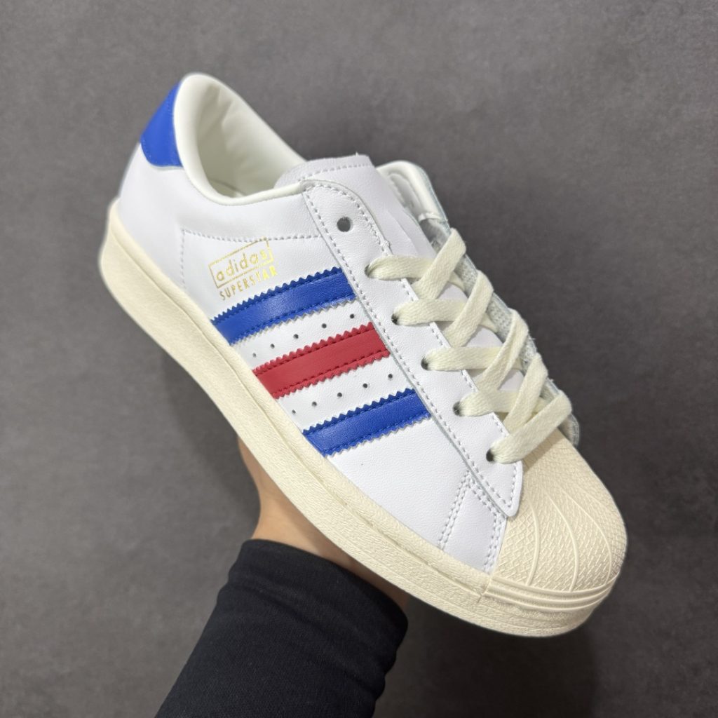 【纯原版】Adidas Originals SUPERSTAR VINTAGE全新配色 贝壳头休闲板鞋插图