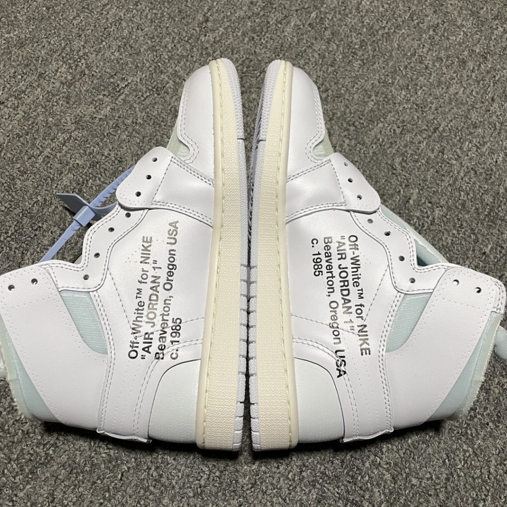 合作私密 纯原版本 Air Jordan 1 OW联名AJ1乔1 高帮文化篮球鞋插图