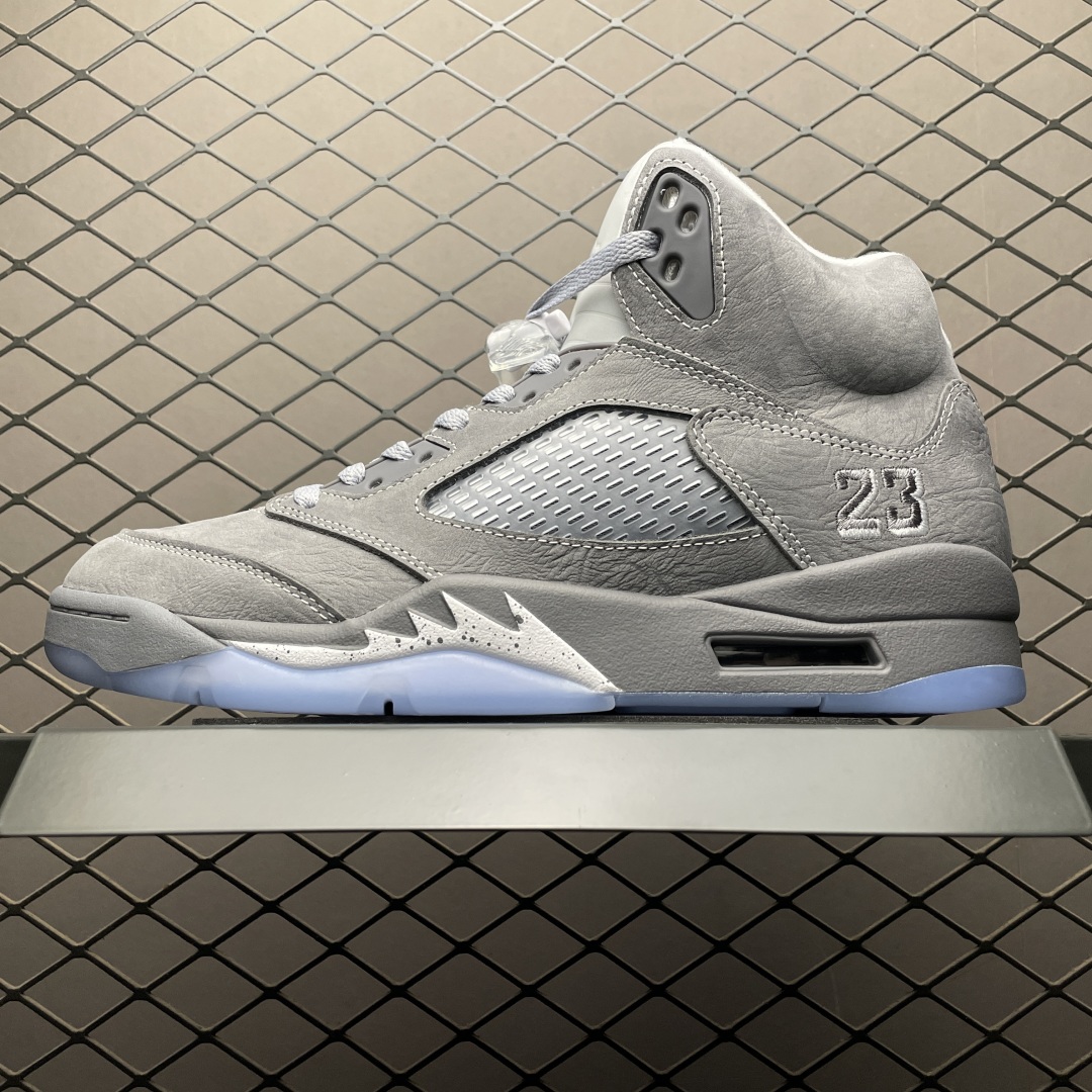 纯原 Air Jordan 5 Retro ” Wolf Grey ” AJ5乔5 男子文化篮球鞋缩略图
