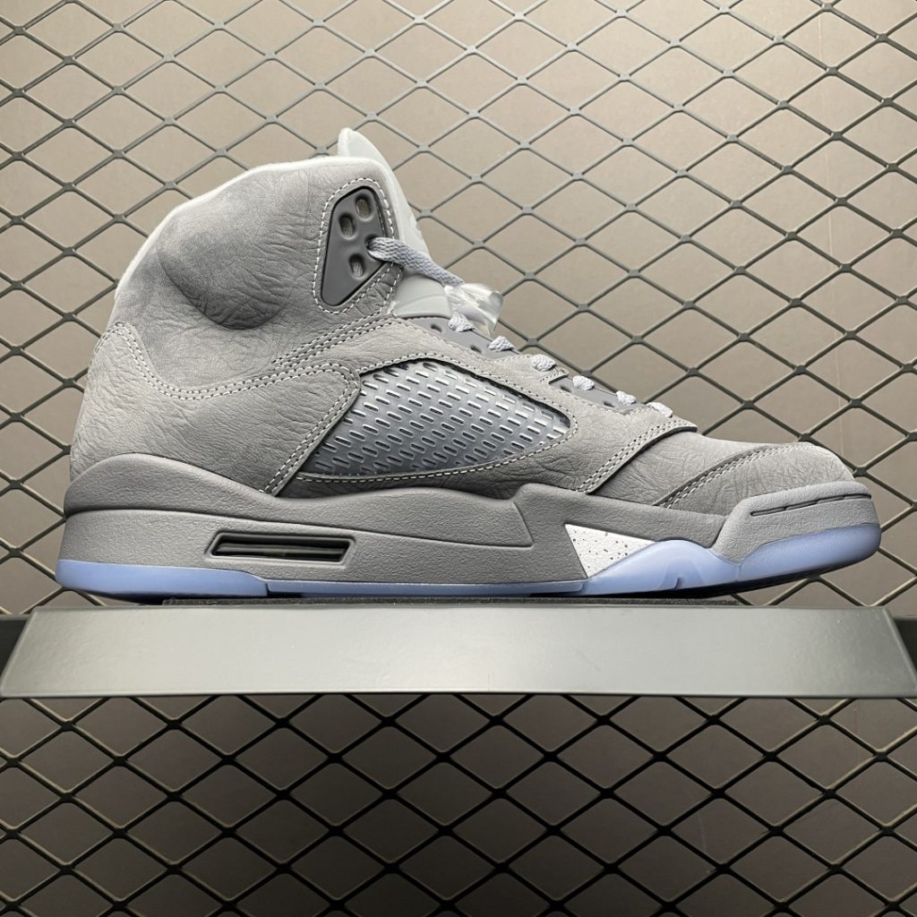 纯原 Air Jordan 5 Retro ” Wolf Grey ” AJ5乔5 男子文化篮球鞋插图