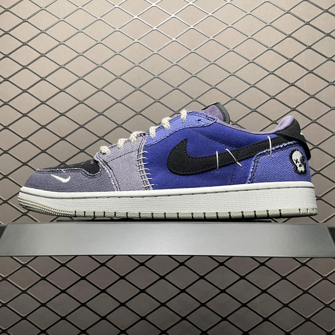 纯原 Zion Williamson x Air Jordan 1 Retro Low OG“Voodoo Alternate”巫毒娃娃缩略图 纯原 Zion Williamson x Air Jordan 1 Retro Low OG“Voodoo Alternate”巫毒娃娃缩略图