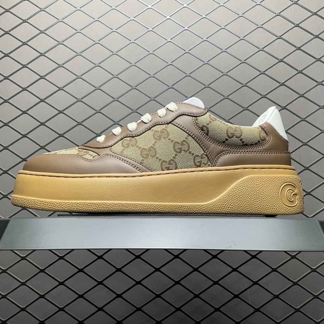 代购专供品质 Gucci 古驰 Screener 厚底休闲鞋增高系列缩略图