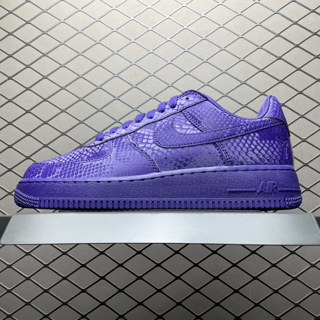 纯原 KobeNK Air Force 1 Low 紫曼巴 科比联名款空军一号低帮休闲板鞋缩略图