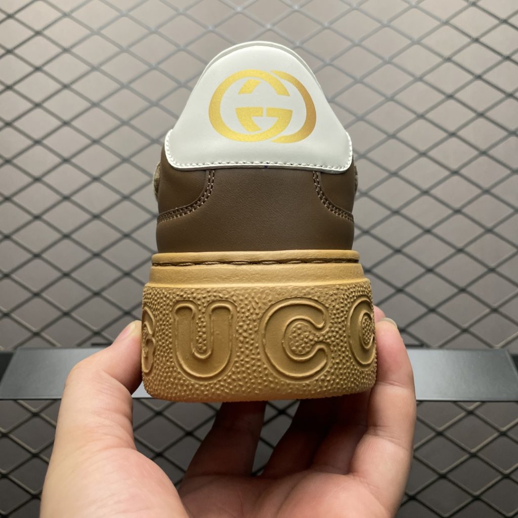 代购专供品质 Gucci 古驰 Screener 厚底休闲鞋增高系列插图1