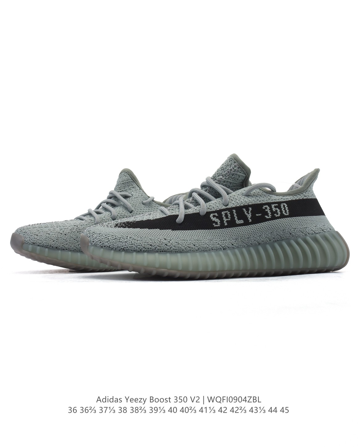 Adidas阿迪达斯 Yeezy350 V2 椰子 巴斯夫 爆米花 休闲透气中底慢跑鞋缩略图