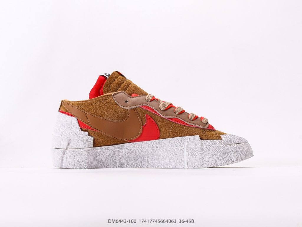 耐克SACAI x Nike Blazer Low 重叠设计前卫开拓者低帮百搭板鞋插图1 耐克SACAI x Nike Blazer Low 重叠设计前卫开拓者低帮百搭板鞋插图1