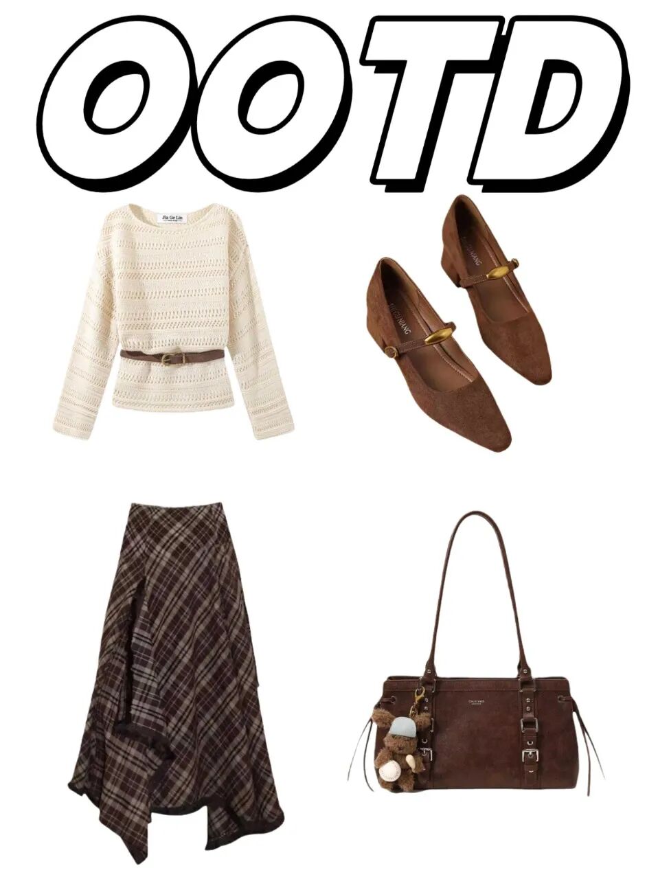 秋冬米棕温柔风!被问是不是日剧里的软萌女主缩略图 秋冬米棕温柔风!被问是不是日剧里的软萌女主缩略图