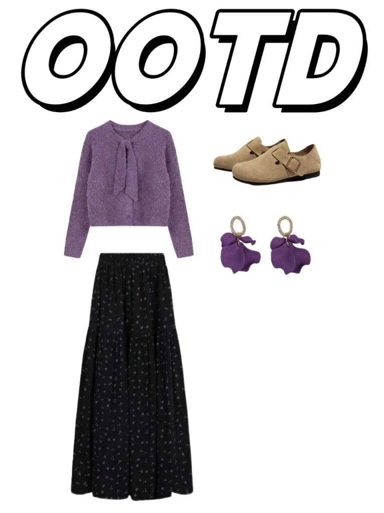 秋天棕系学院风！被问是不是韩剧里的温柔学姐插图