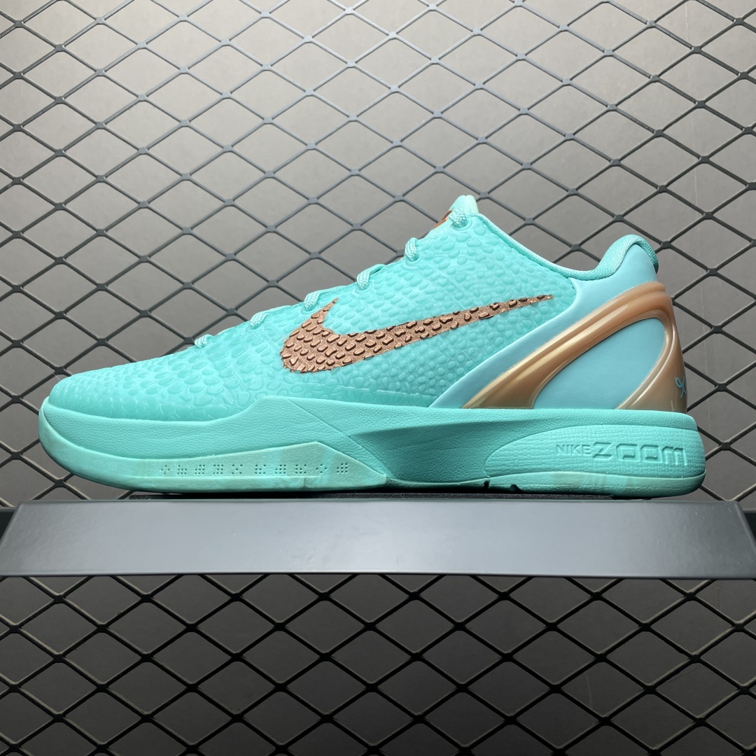 纯原NK Zoom Kobe 6 Protro ” Statue of Liberty” PE 科比6科比六 实战篮球鞋缩略图