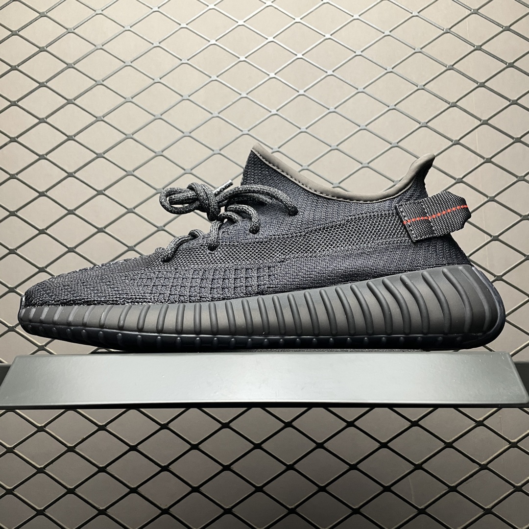 OG纯原 AD 阿迪 Yeezy Boost 350V2 侃爷椰子 FU9006 黑天使缩略图