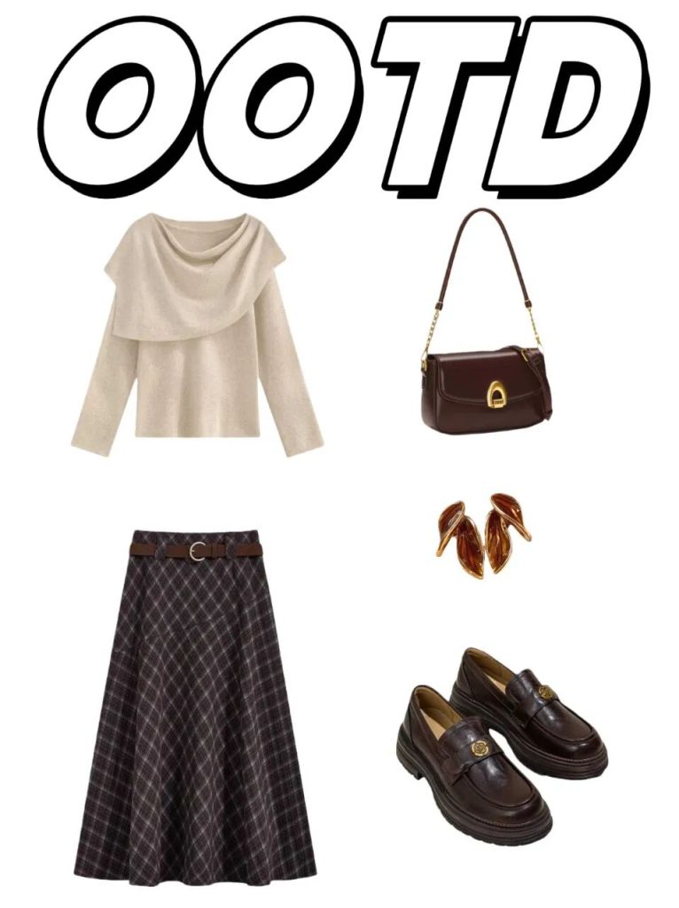 秋冬米棕温柔风!被问是不是日剧里的软萌女主插图2 秋冬米棕温柔风!被问是不是日剧里的软萌女主插图2