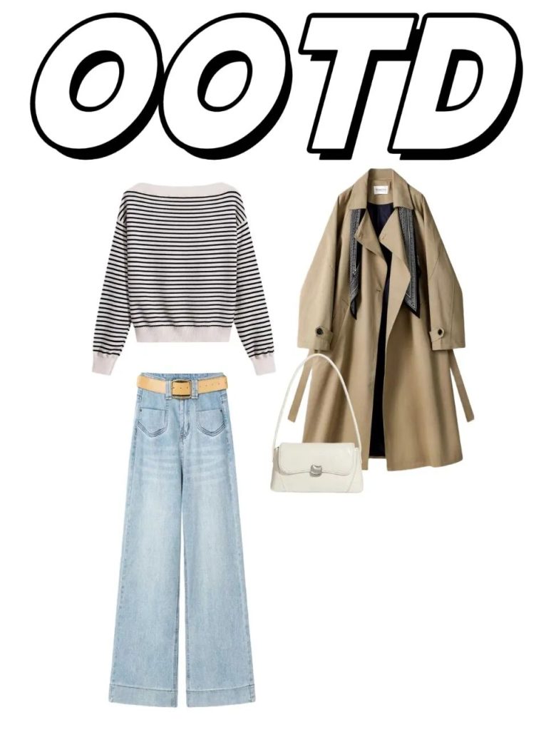 秋天棕系学院风！被问是不是韩剧里的温柔学姐插图2