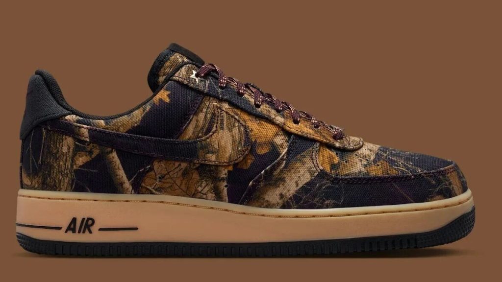 户外风格的Nike Air Force 1 Low “Realtree” 森林迷彩新配色10月3日发售插图
