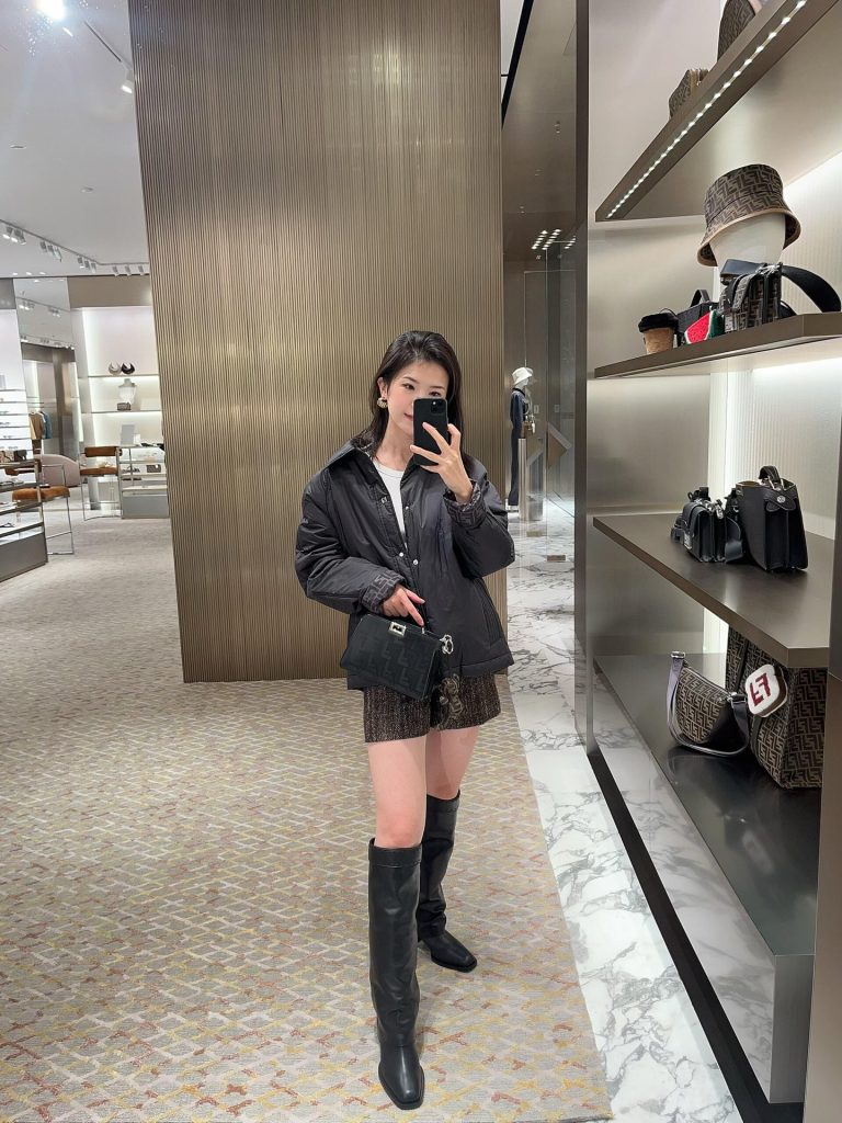 FENDI芬迪FD 华达呢薄棉夹克外套插图 FENDI芬迪FD 华达呢薄棉夹克外套插图