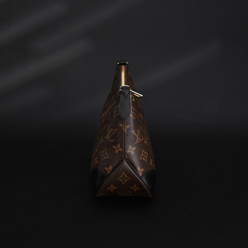 LOUIS VUITTON路易威登LV Boulogne老花黑牛角包腋下单肩斜挎包 芯片款M45831插图